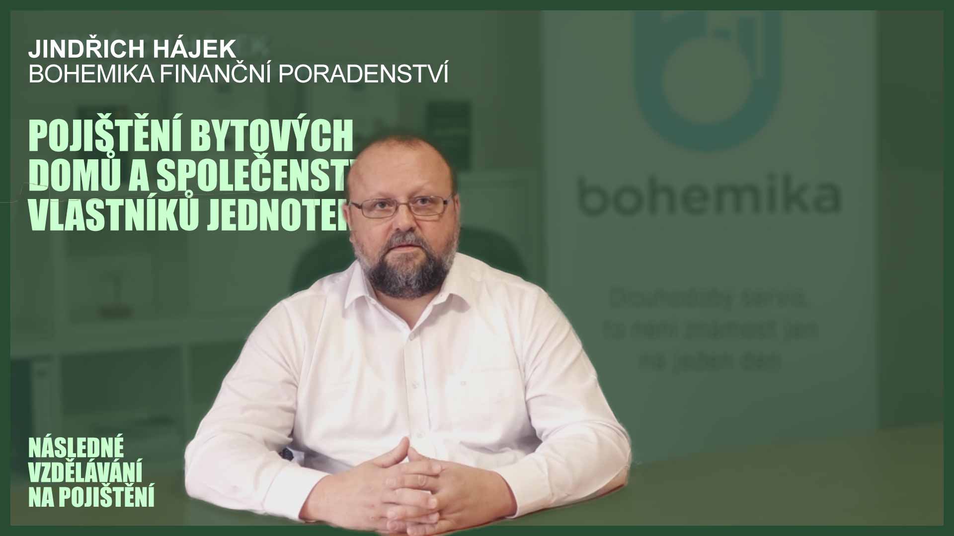 Pojištění bytových domů a společenství vlastníků jednotek